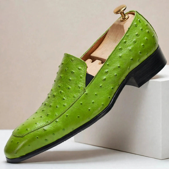 Garrett Cowhide Leather Loafers — photo 5
