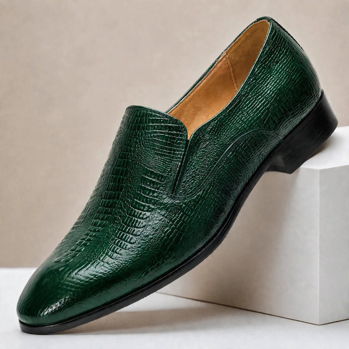 Dorian Cowhide Leather Loafers — photo 7