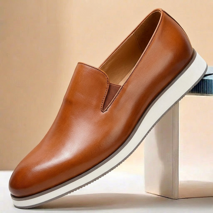 Matthias Cowhide Leather Loafers — photo 6