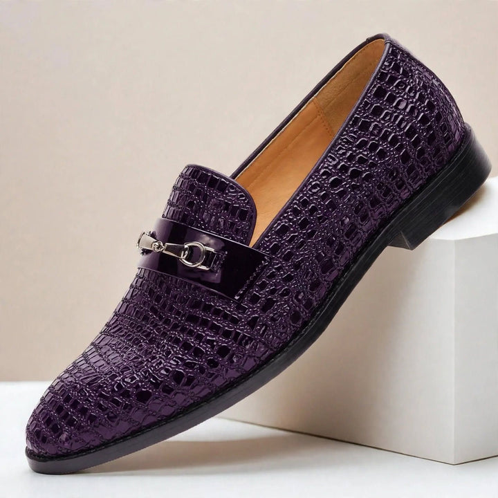 Landry Cowhide Leather Loafers — photo 3