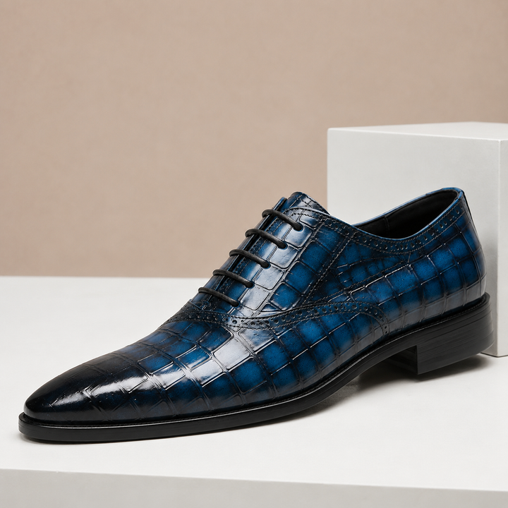 Tobias Cowhide Leather Shoes — photo 5