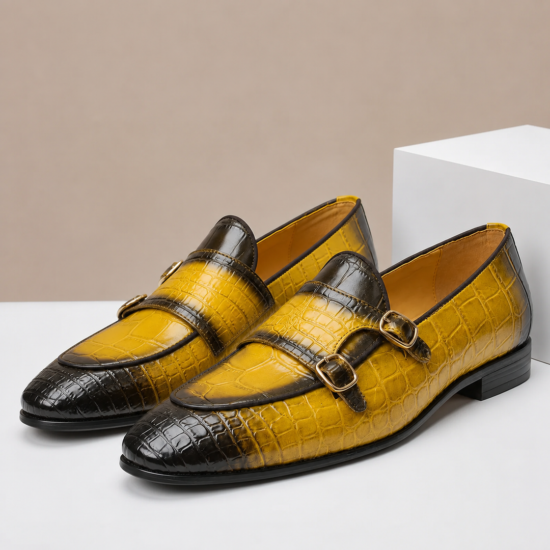 Leighton Cowhide Leather Loafers — photo 2