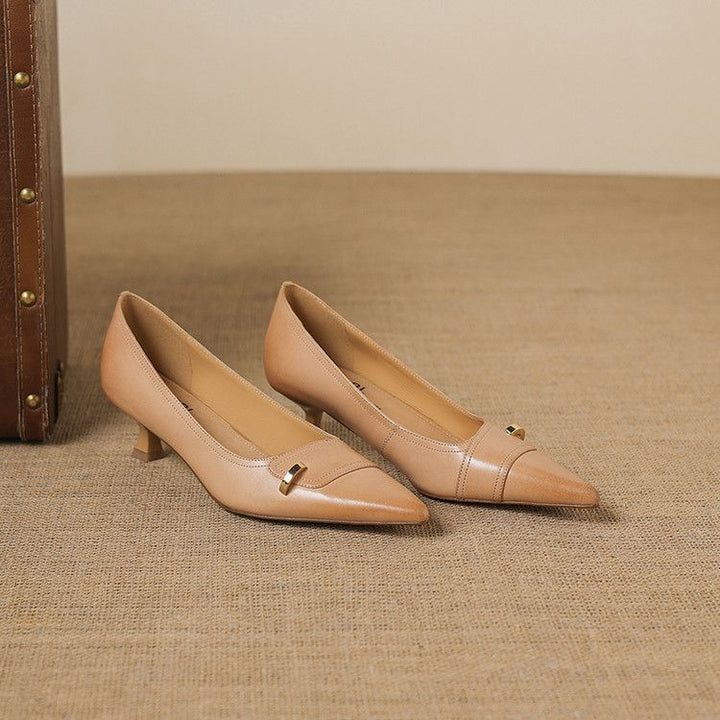 Marina Leather Women's Shoes — photo 25