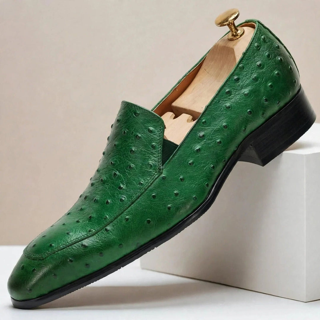 Garrett Cowhide Leather Loafers — photo 2