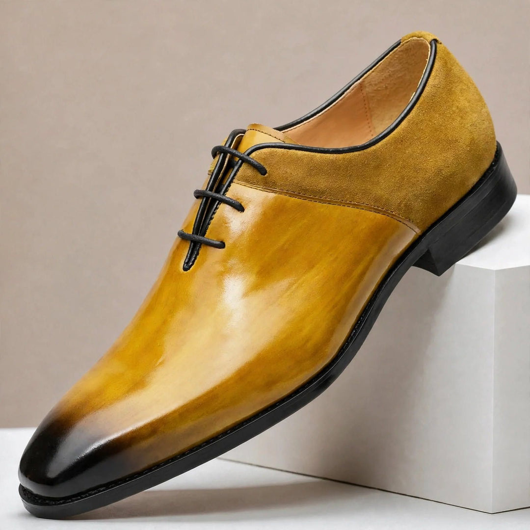 Ronan Cowhide Leather Oxfords — photo 7