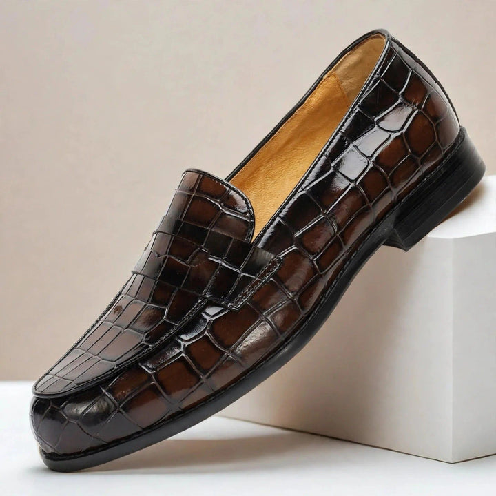 Julian Cowhide Leather Loafers — photo 4