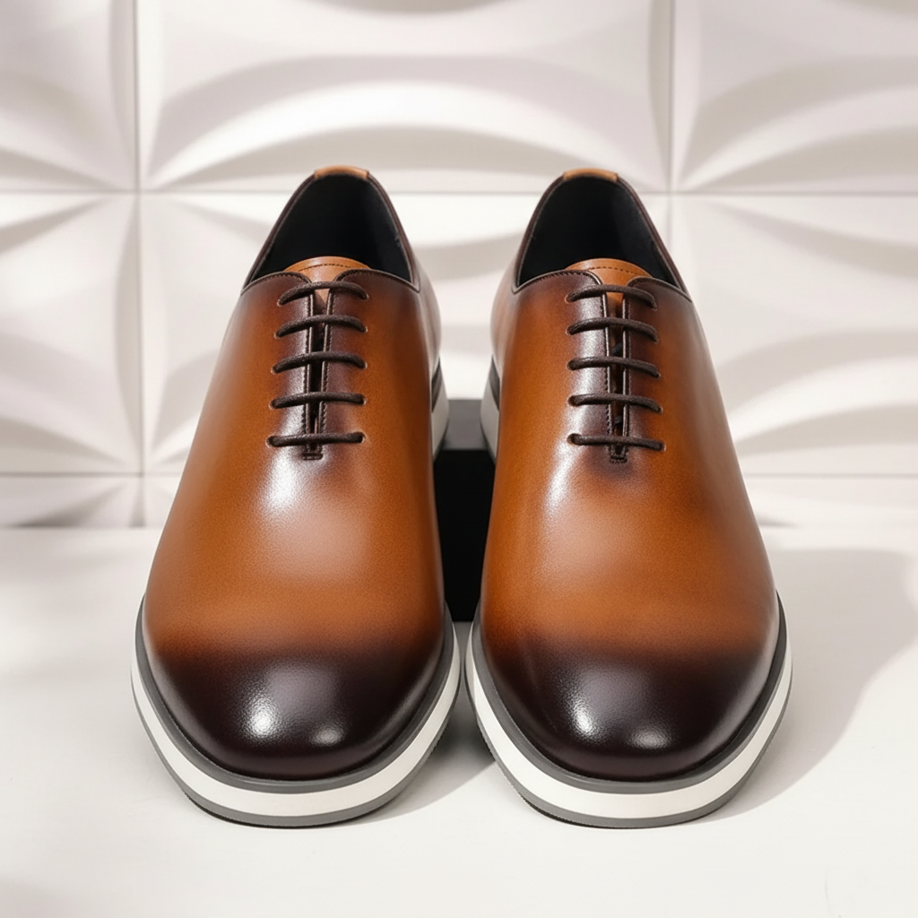 Soren Cowhide Leather Shoes — photo 4