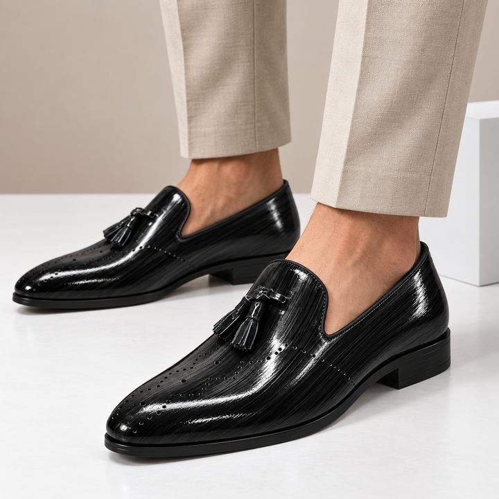 Ruben Cowhide Leather Loafers — photo 16