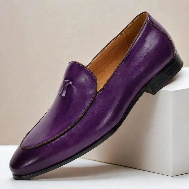 Finnian Cowhide Leather Loafers — photo 5