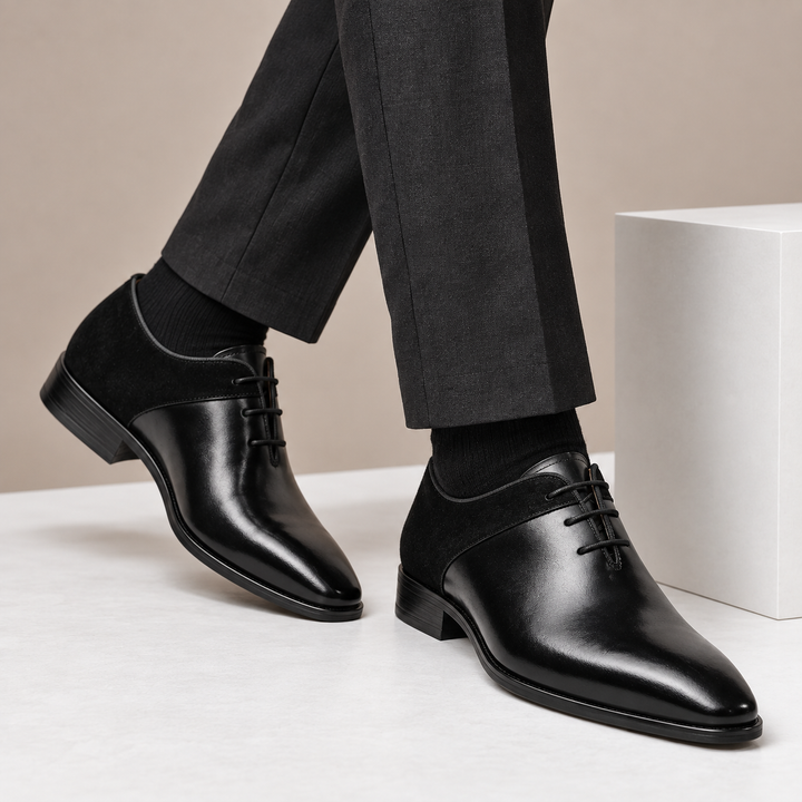 Ronan Cowhide Leather Oxfords — photo 4