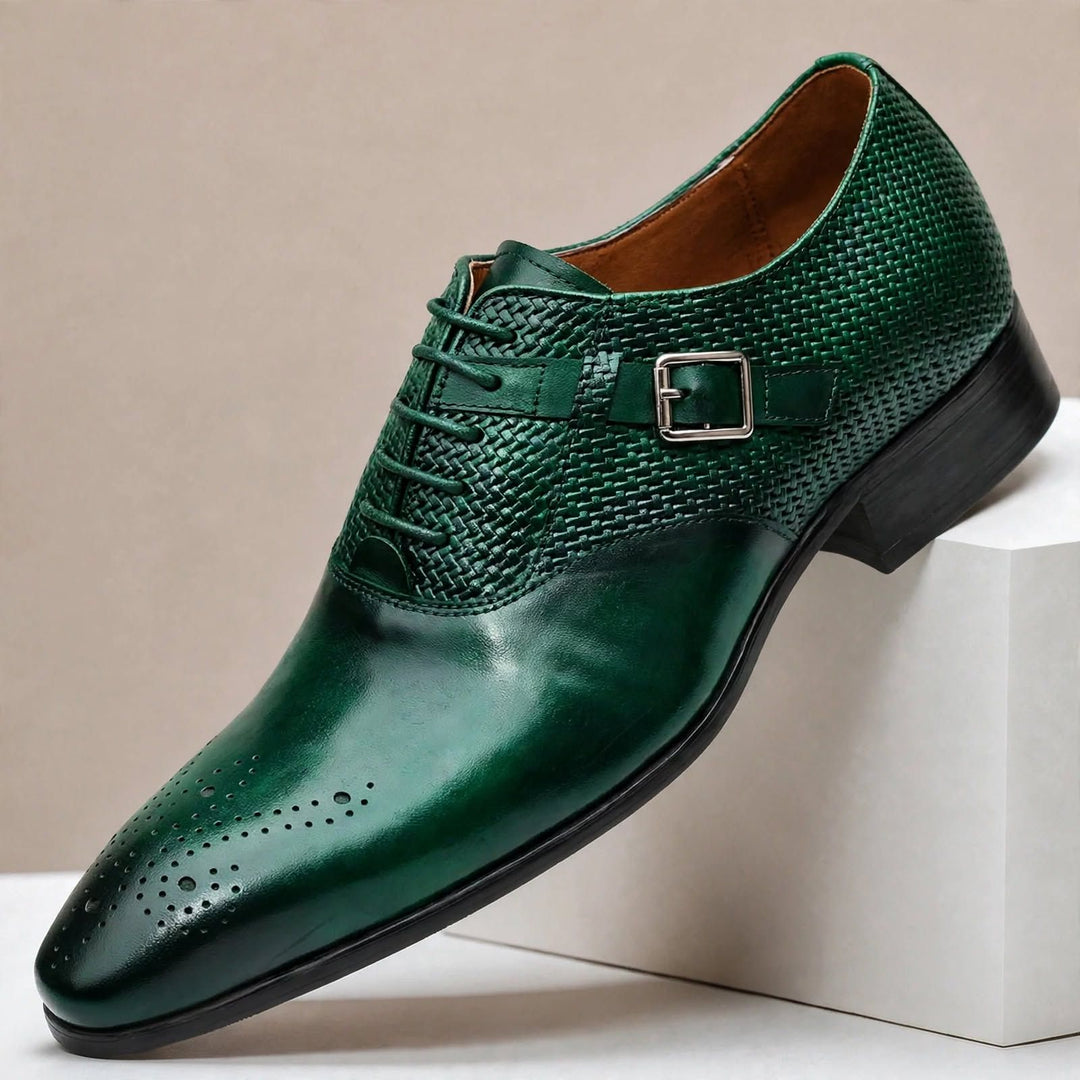 Vernon Cowhide Leather Shoes — photo 3