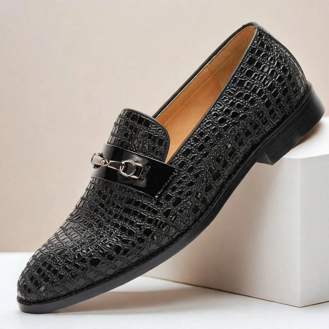 Landry Cowhide Leather Loafers — photo 4