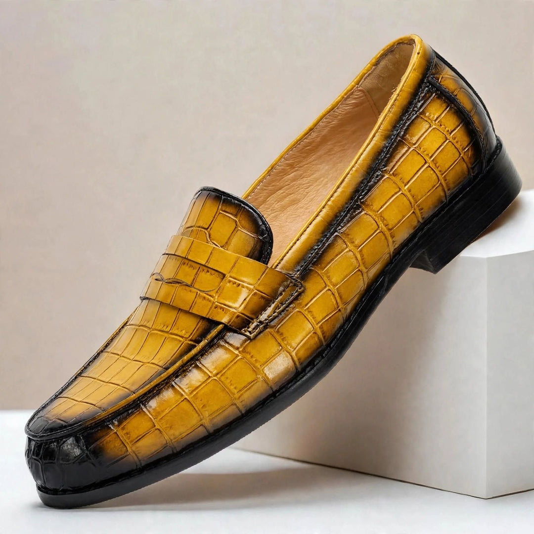 Julian Cowhide Leather Loafers — photo 7