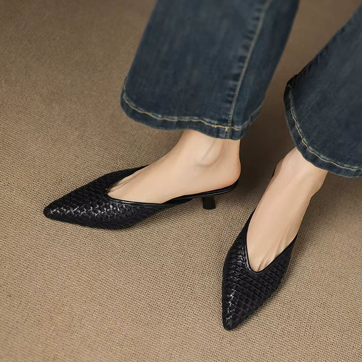 Odessa Genuine Leather Mules — photo 26