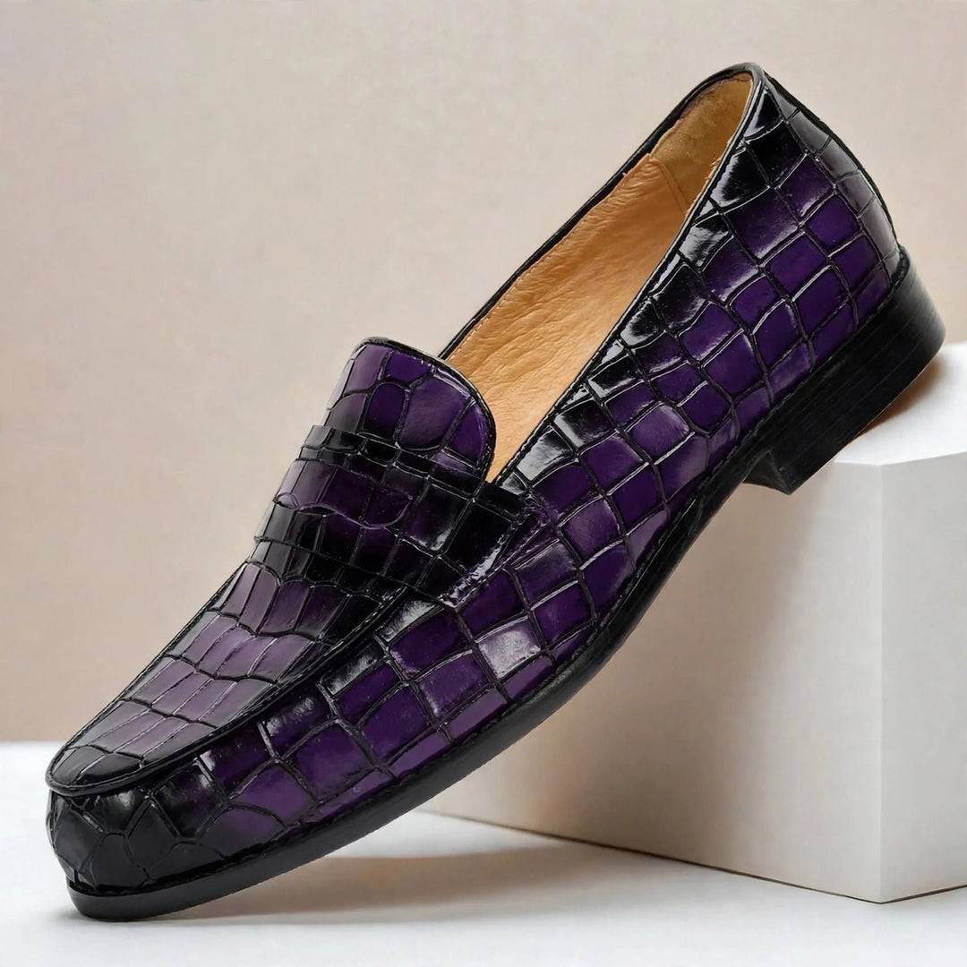 Julian Cowhide Leather Loafers — photo 2