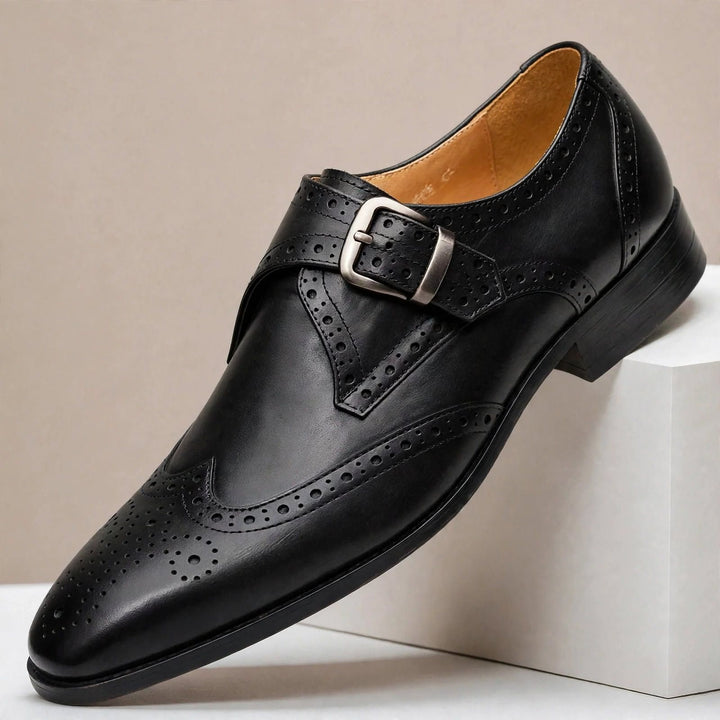 Graham Cowhide Leather Shoes — photo 9