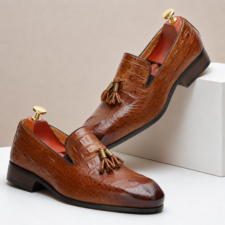 Sienna Cowhide Leather Loafers — photo 11