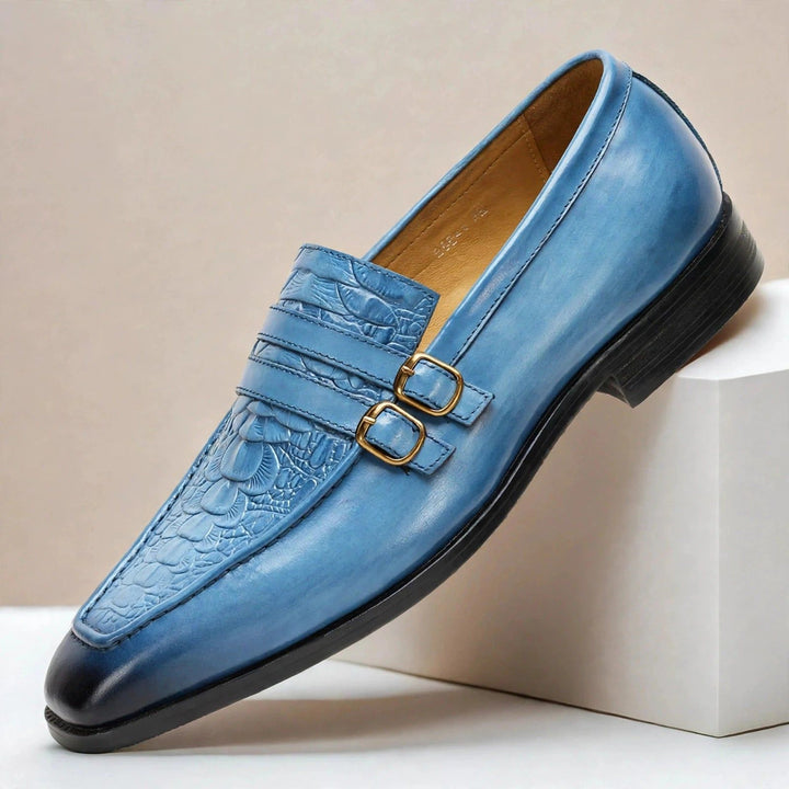 Elena Cowhide Leather Loafers — photo 1