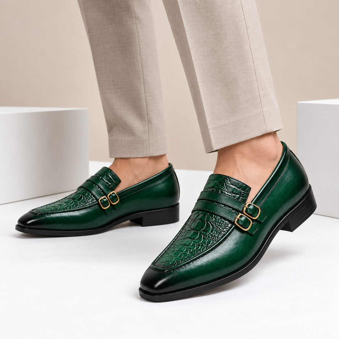 Elena Cowhide Leather Loafers — photo 11