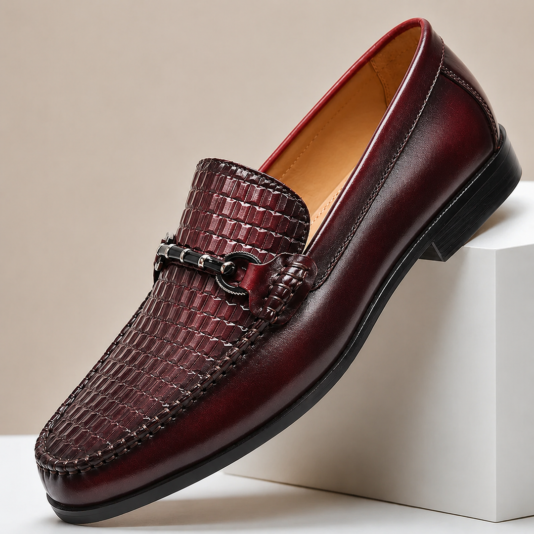 Cedric Cowhide Leather Loafers — photo 1