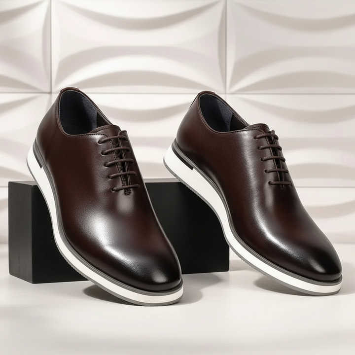 Soren Cowhide Leather Shoes — photo 8