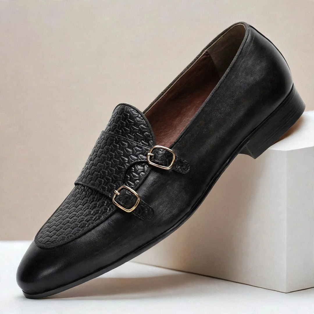 Wesley Cowhide Leather Loafers — photo 2