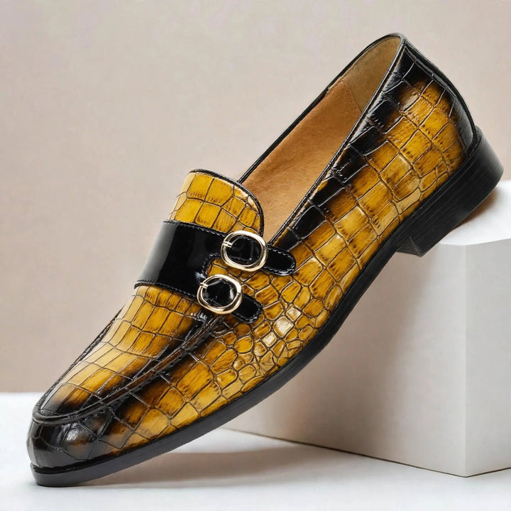 Harlan Cowhide Leather Loafers — photo 8