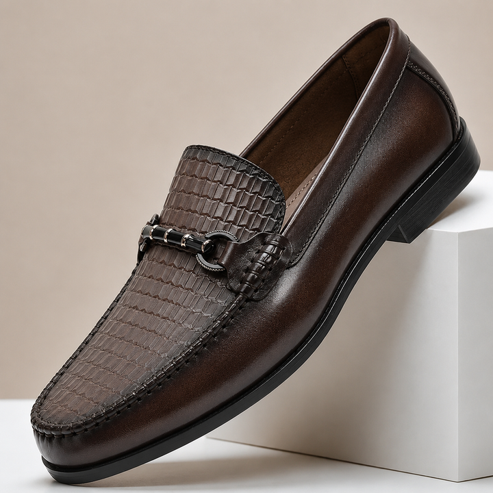 Cedric Cowhide Leather Loafers — photo 4