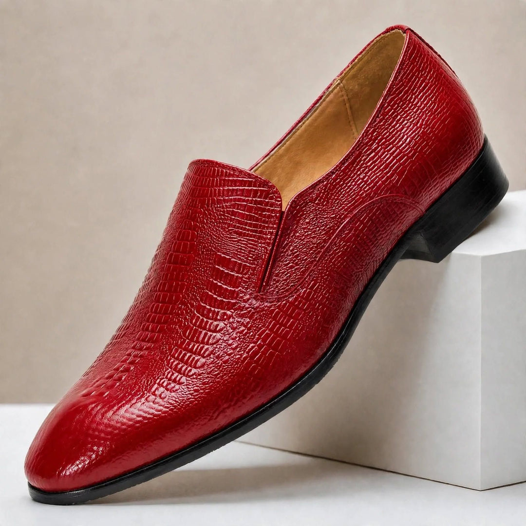 Dorian Cowhide Leather Loafers — photo 4