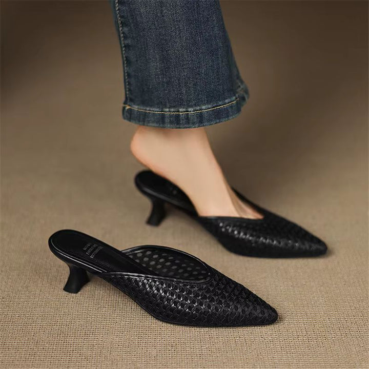 Odessa Genuine Leather Mules — photo 1