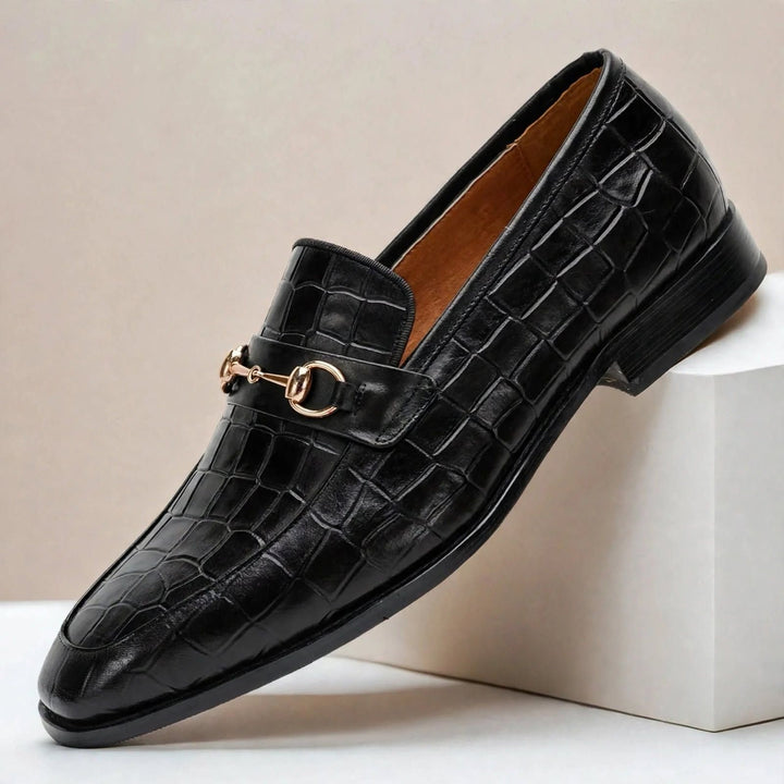 Killian Cowhide Leather Loafers — photo 9