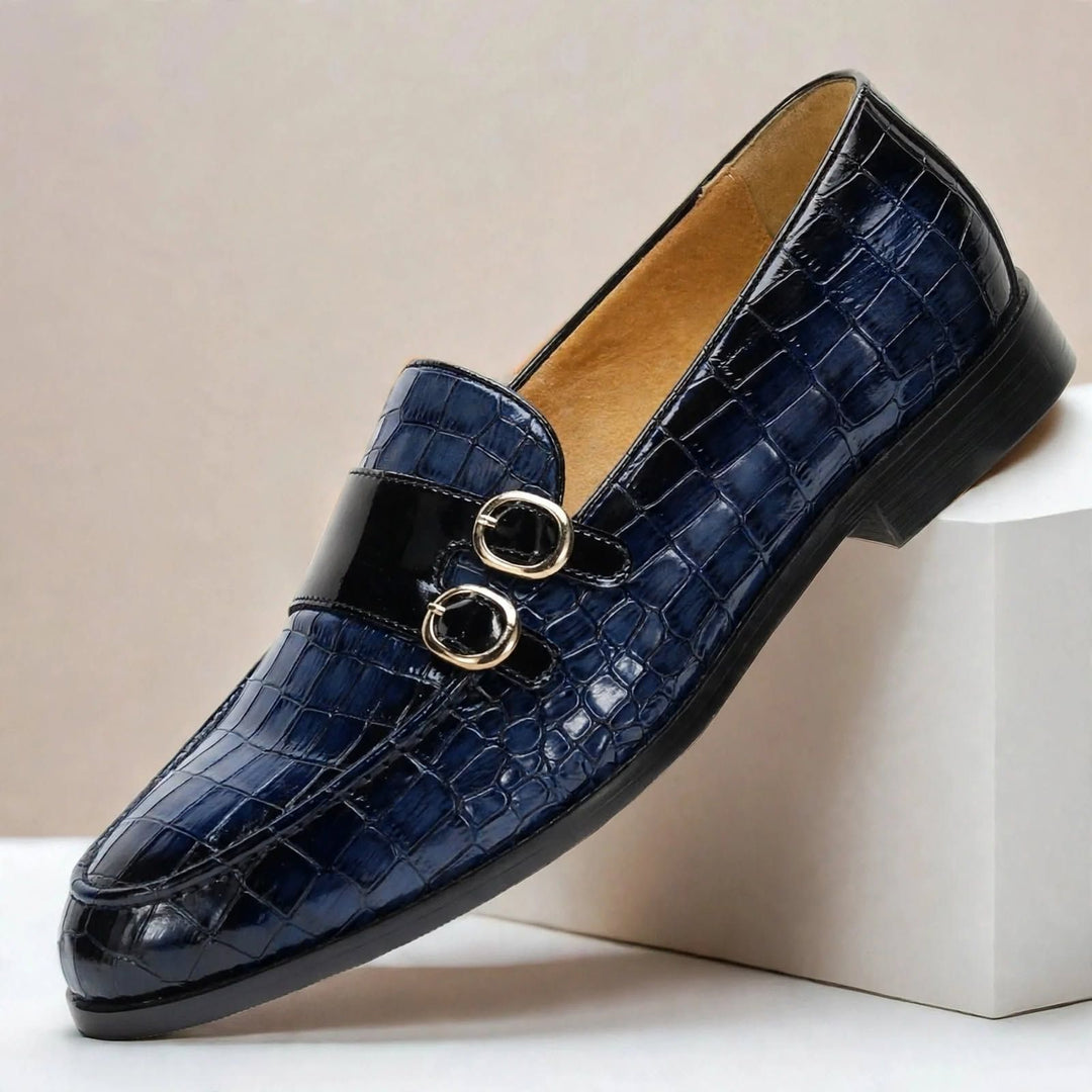 Harlan Cowhide Leather Loafers — photo 5