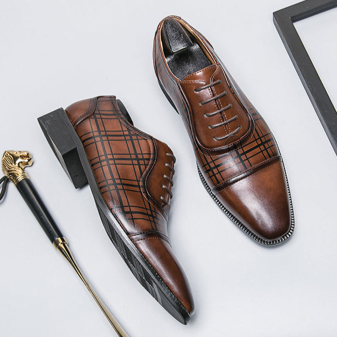 Harmon Genuine Leather Dress Shoes