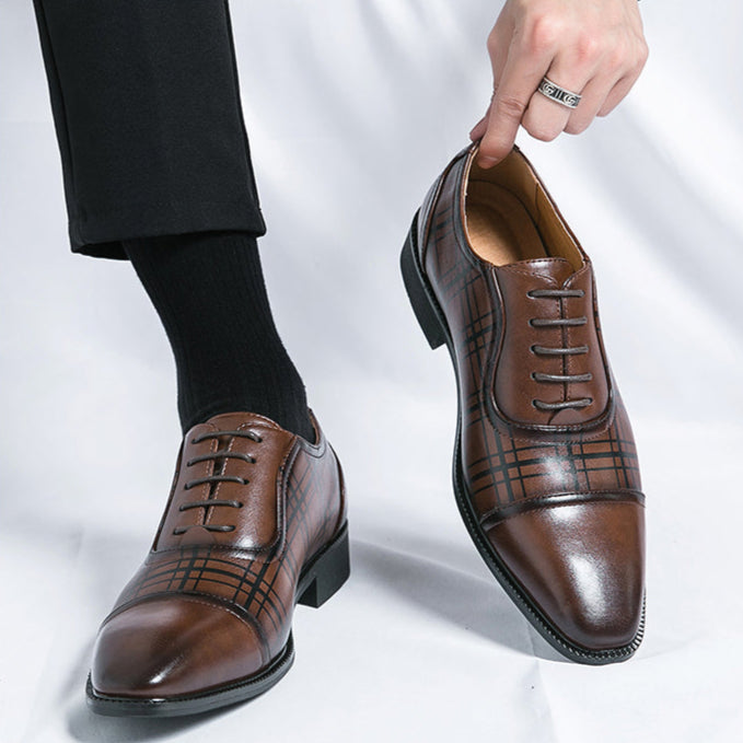 Harmon Genuine Leather Dress Shoes
