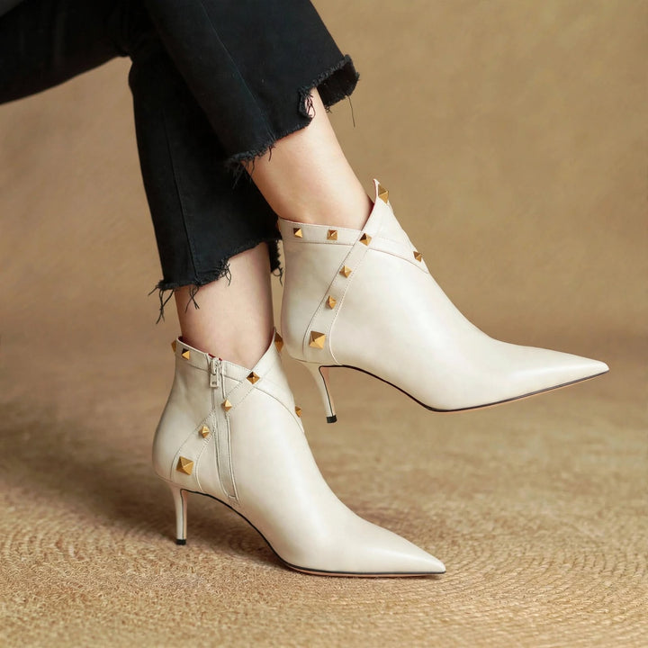 Thalia Genuine Leather Boots