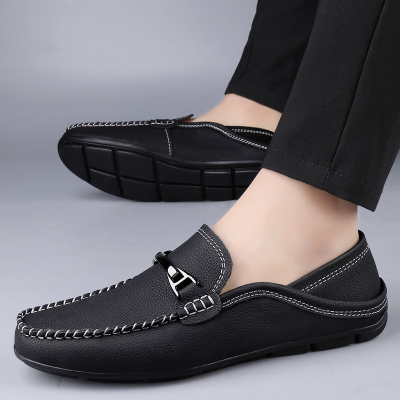 Trevan Genuine Leather Loafers