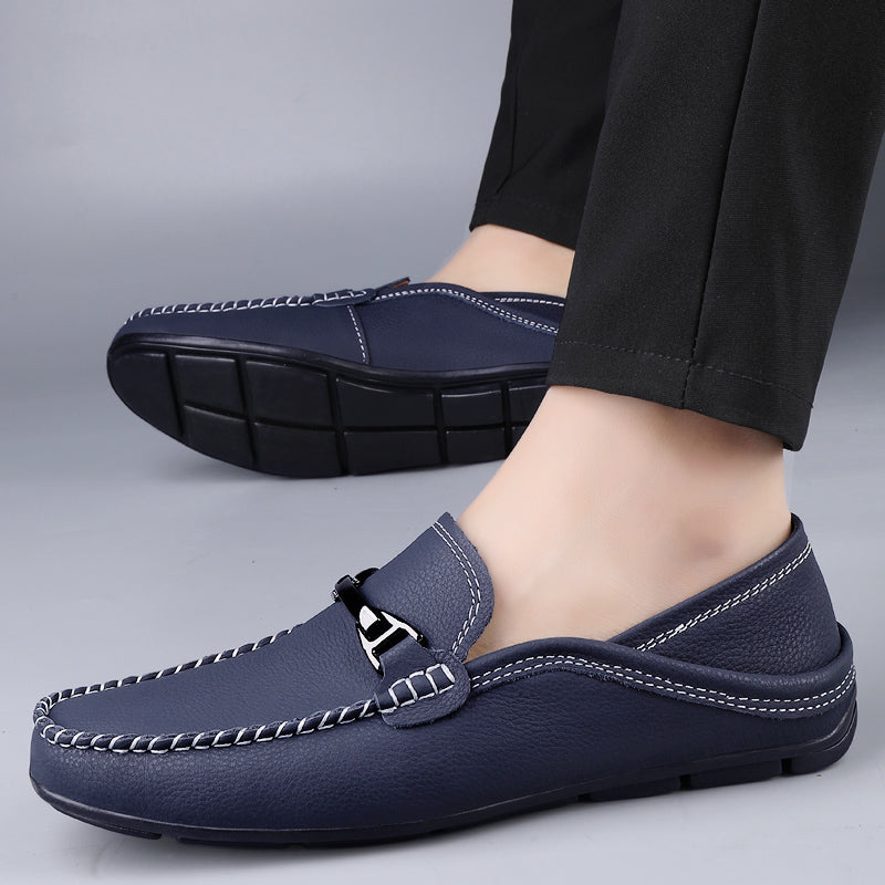 Trevan Genuine Leather Loafers