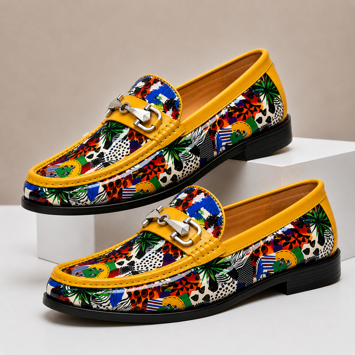 Lombaro Cowhide Leather Shoes