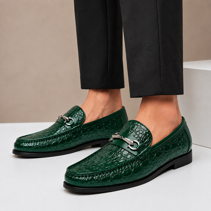 Carvano Cowhide Leather Loafers