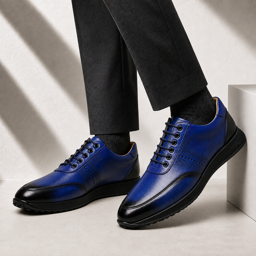 Sartelli Cowhide Leather Sneakers