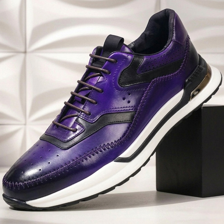 Salerno Cowhide Leather Sneakers