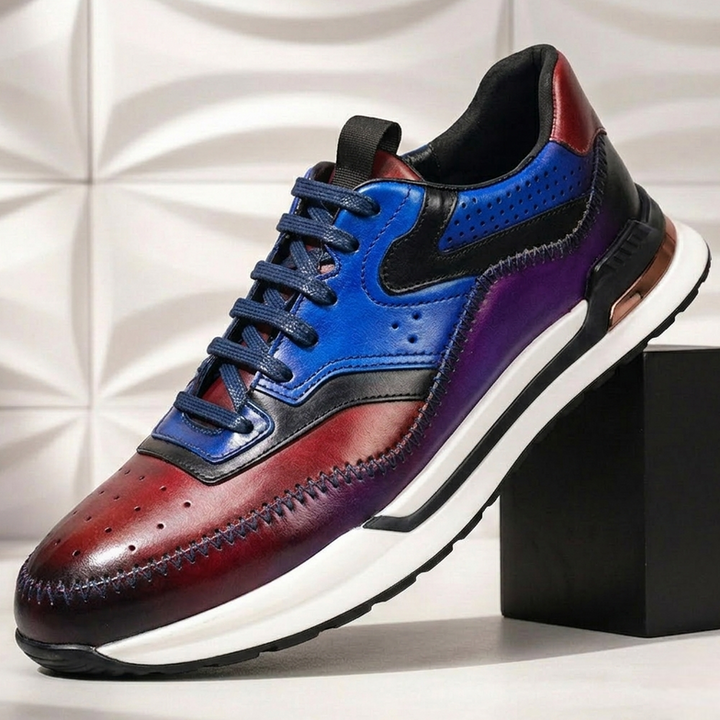Salerno Cowhide Leather Sneakers