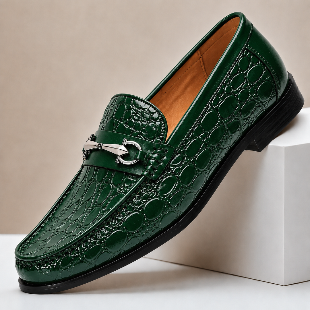 Carvano Cowhide Leather Loafers