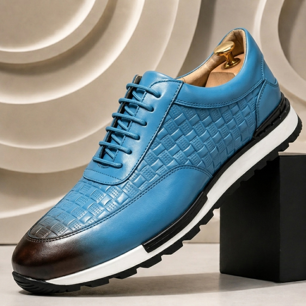 Costaro Cowhide Leather Sneakers