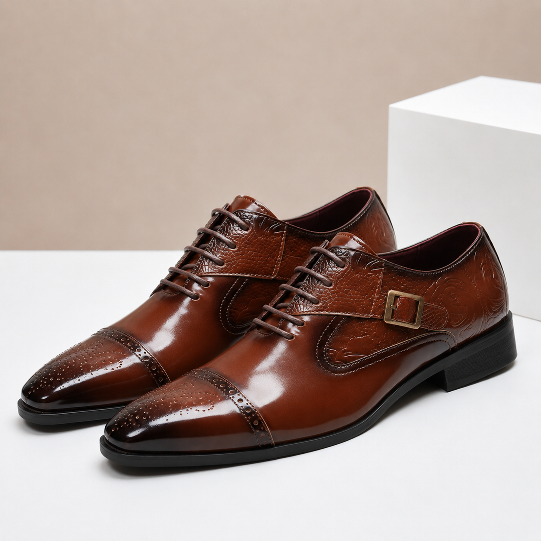 Altieri Cowhide Leather Shoes