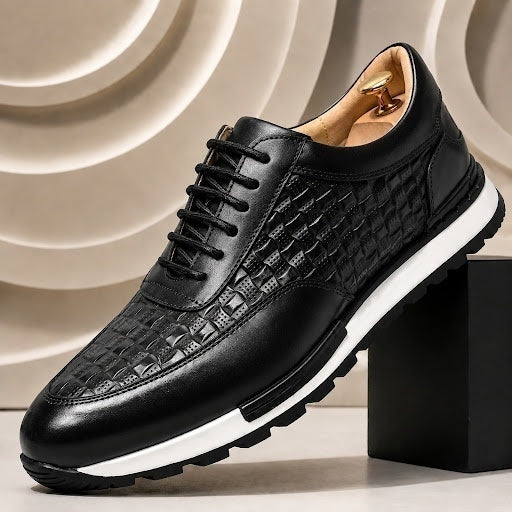 Costaro Cowhide Leather Sneakers