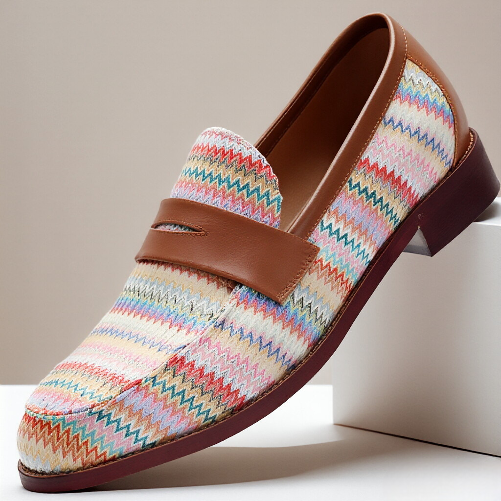 Farina Woven Loafers