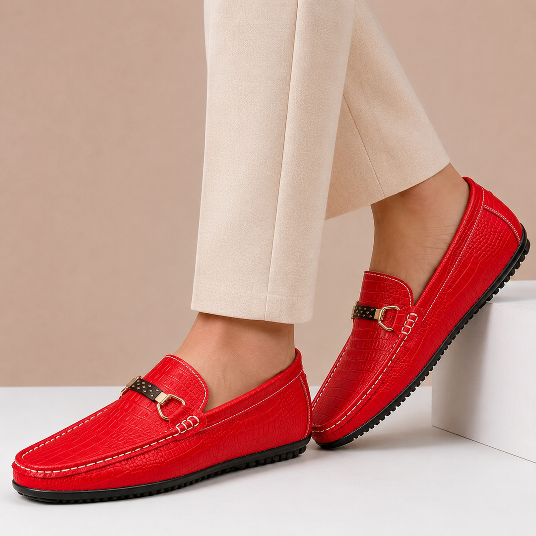 Brancero Genuine Leather Loafers