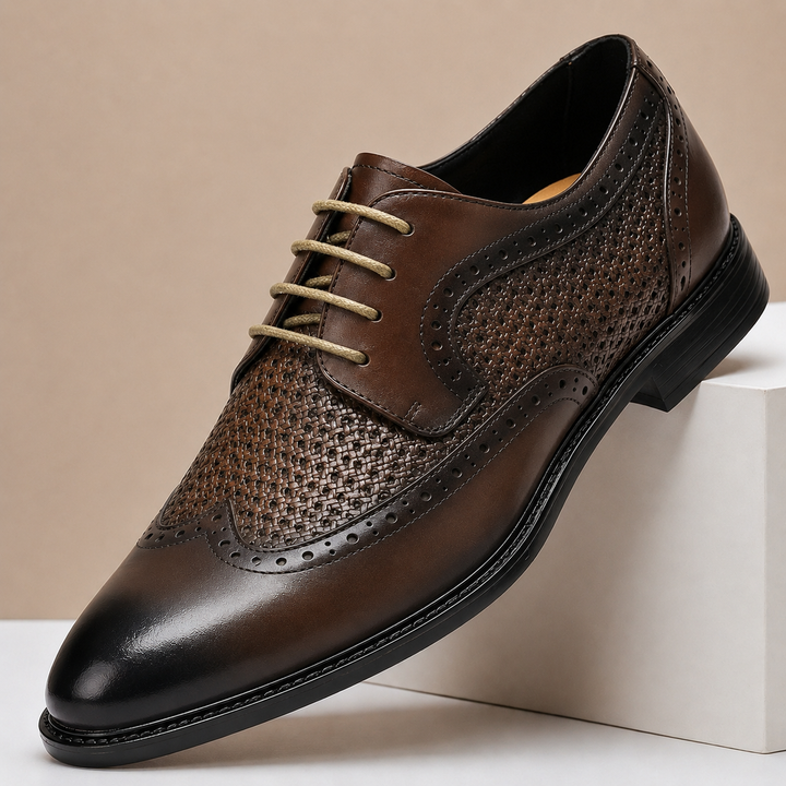 Vassari Cowhide Leather Shoes