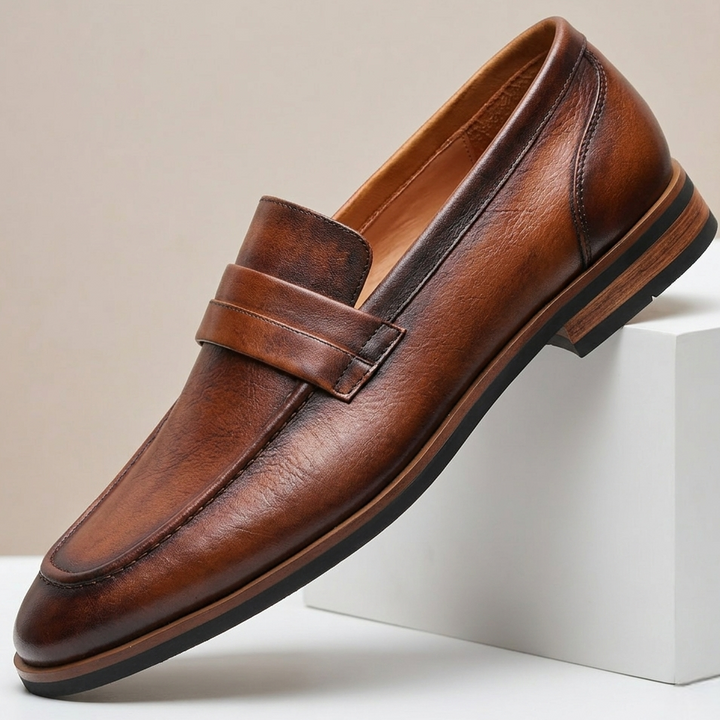 Giorelli Cowhide Leather Loafers